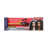 Thumbnail for RED by Kiss Ceramic Tourmaline Professional Curling Iron - 5/8