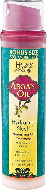 Thumbnail for Hawaiian Silky Argan Oil Hydrating Sleek Nourishing Oil Treatment 6.8 fl. oz. - Elevate Styles