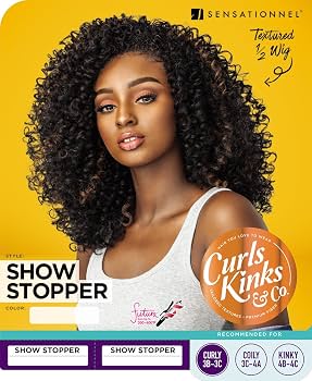 Sensationnel Curls Kinks & Co. Textured Half Wig - SHOW STOPPER