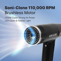 Thumbnail for Red Pro Soni-Clone Professional High-Speed Hair Dryer #HD09 - Elevate Styles