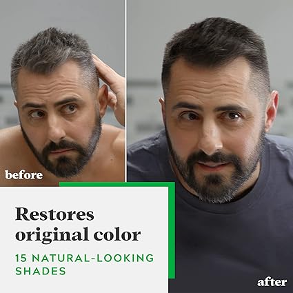 Just For Men Shampoo-In Color Real Black - Elevate Styles