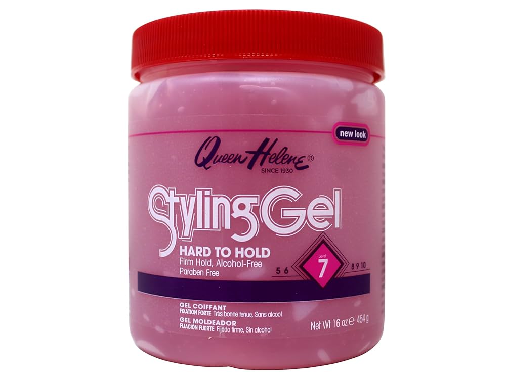 Queen Helene Styling Gel Hard to Hold 16 oz - Elevate Styles