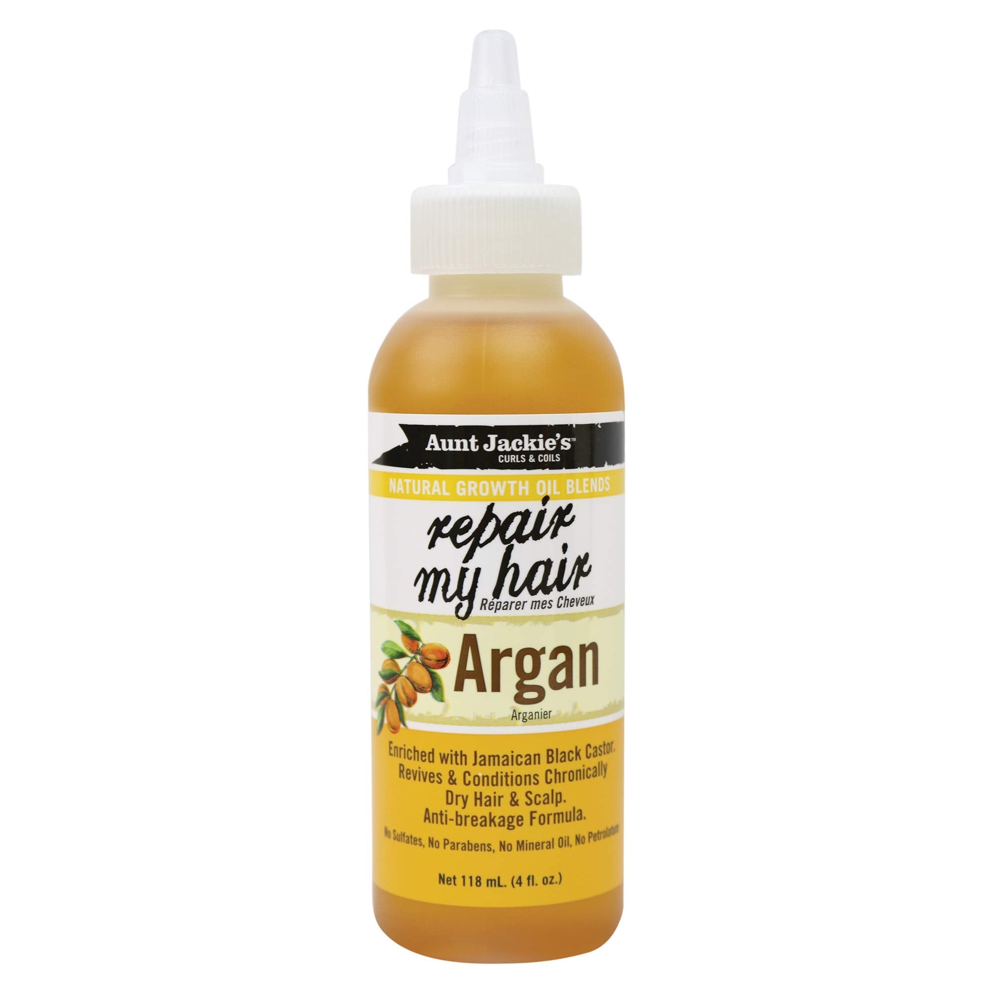 Aunt Jackie's Natural Growth Oil Blends Repair My Hair Argan Oil