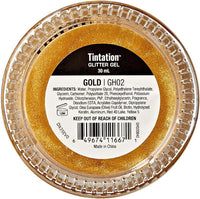 Thumbnail for Kiss Tintation Glitter Gel Gold 1.01 oz. - Elevate Styles