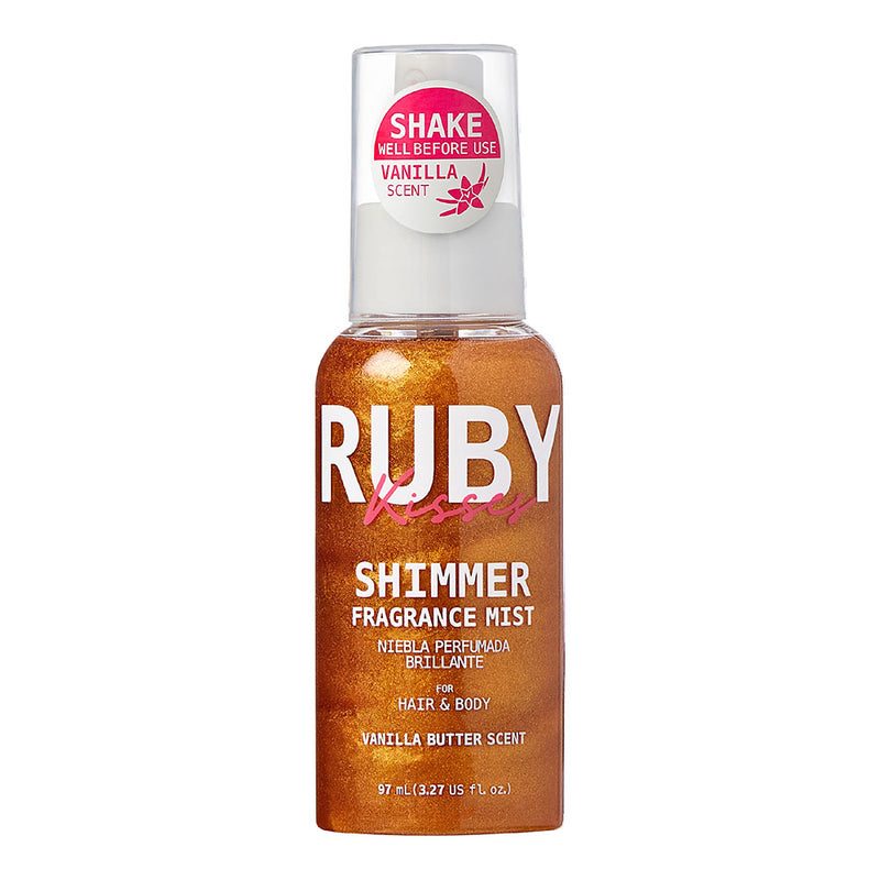 Ruby Kisses Shimmer Fragrance Mist Vanilla Butter Scented - Elevate Styles