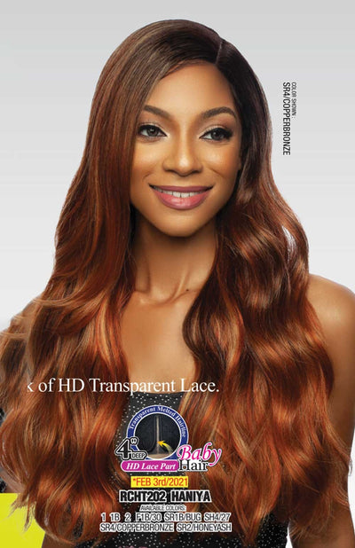 Mane Concept Red Carpet HD Transparent 4" Deep Lace Front Wig RCHT202 Haniya - Elevate Styles