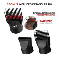 Thumbnail for RED by Kiss 2000 Detangler Ceramic Hair Dryer - RED