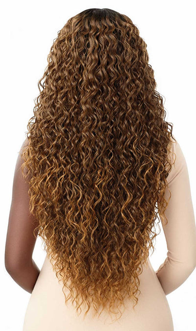 Outre Melted Hairline Collection - HD Swiss Curly Lace Front Wig Rafaella - Elevate Styles
