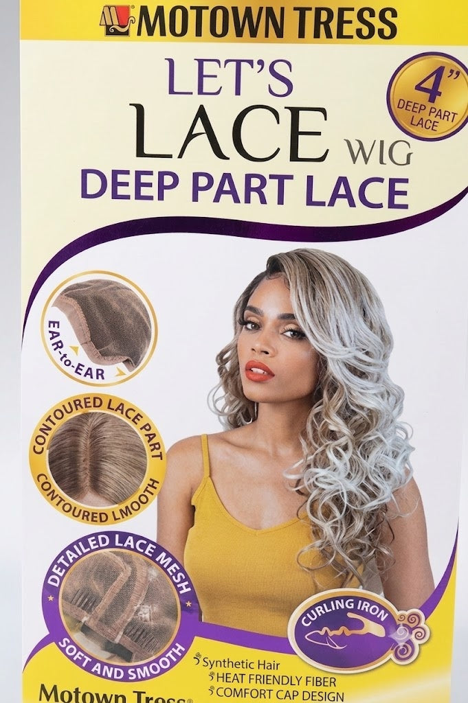 Motown Tress HD Lace Part Salon Touch Wig LDP DEW