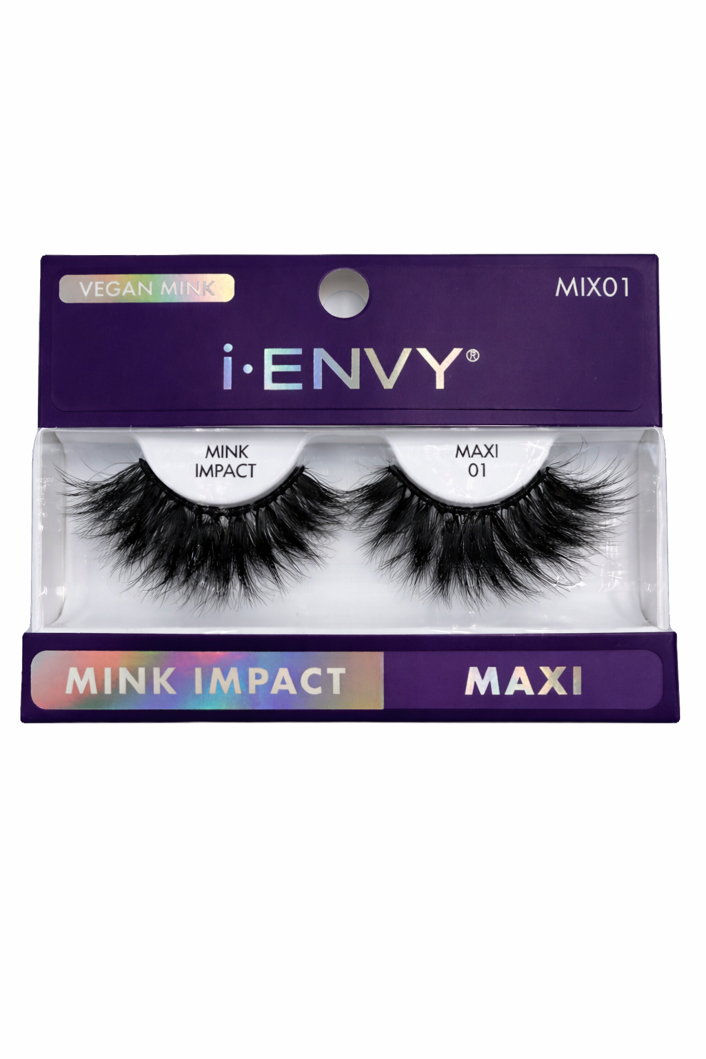 i ENVY Vegan Mink Mink Impact Maxi 01 Lashes MIX01 - Elevate Styles