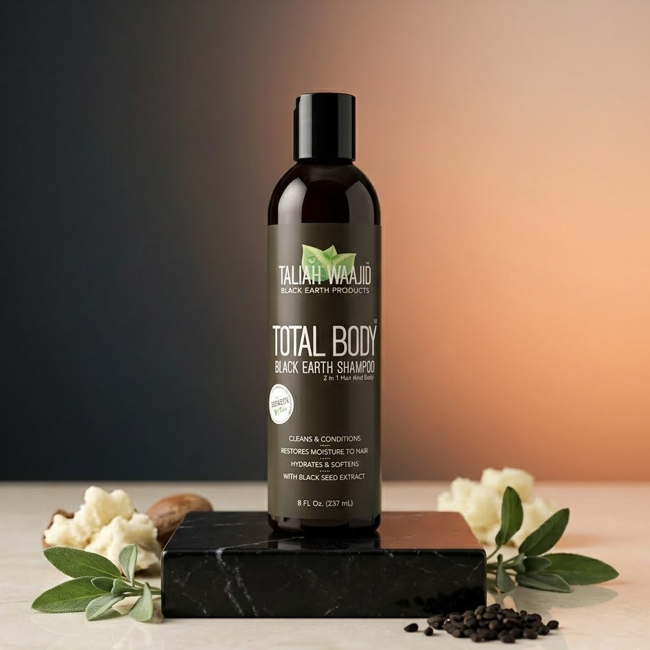 Taliah Waajid Black Earth Products Total Body Shampoo – 8 oz