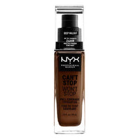 Thumbnail for NYX Professional Makeup Can't Stop Won't Stop Full Coverage Foundation – Deep Walnut