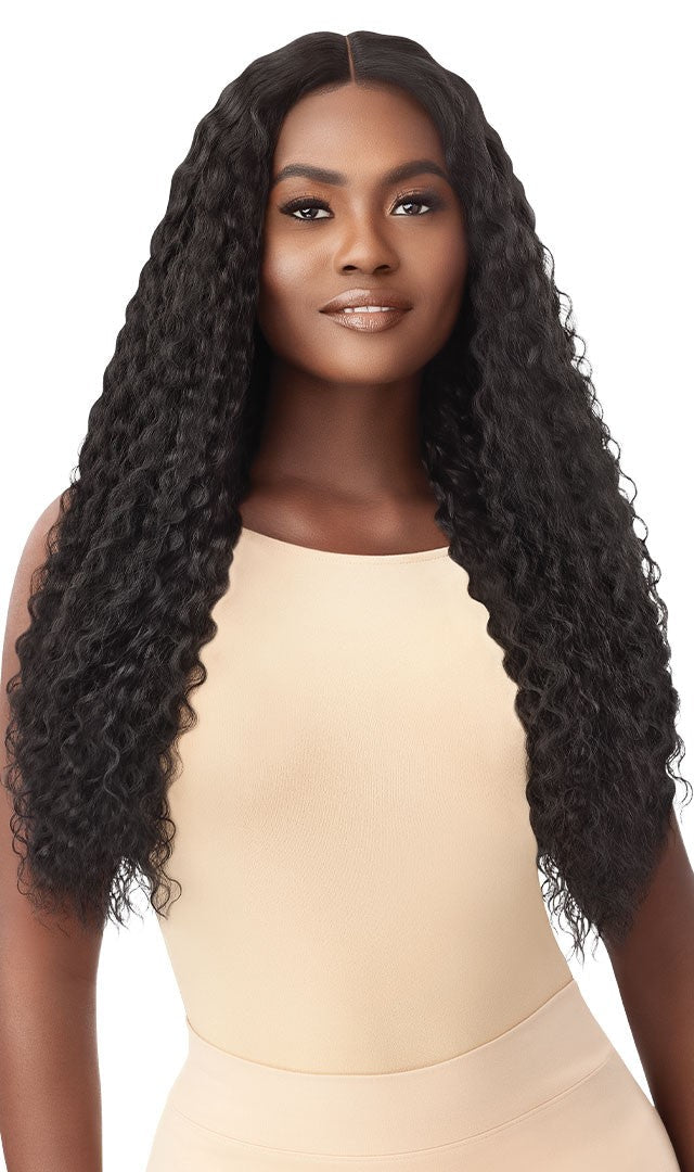 Outre Synthetic HD Transparent Lace Front Wig Solmina 613 ONLY - Elevate Styles