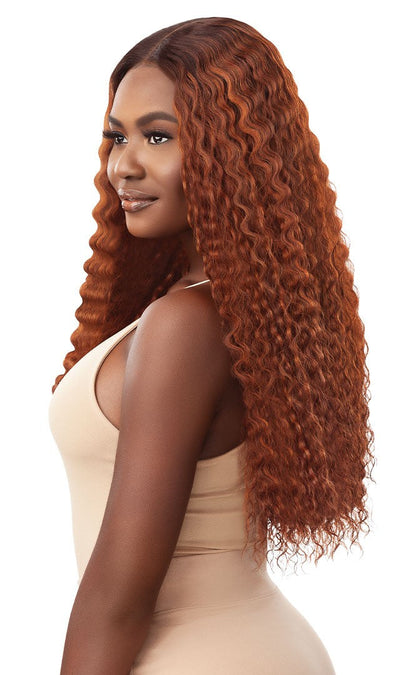 Outre Synthetic HD Transparent Lace Front Wig Solmina 613 ONLY - Elevate Styles
