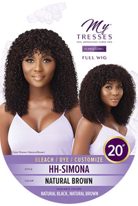 Thumbnail for Outre My Tresses Purple Label 100% Unprocessed Human Hair Full Cap Wig Simona - Elevate Styles