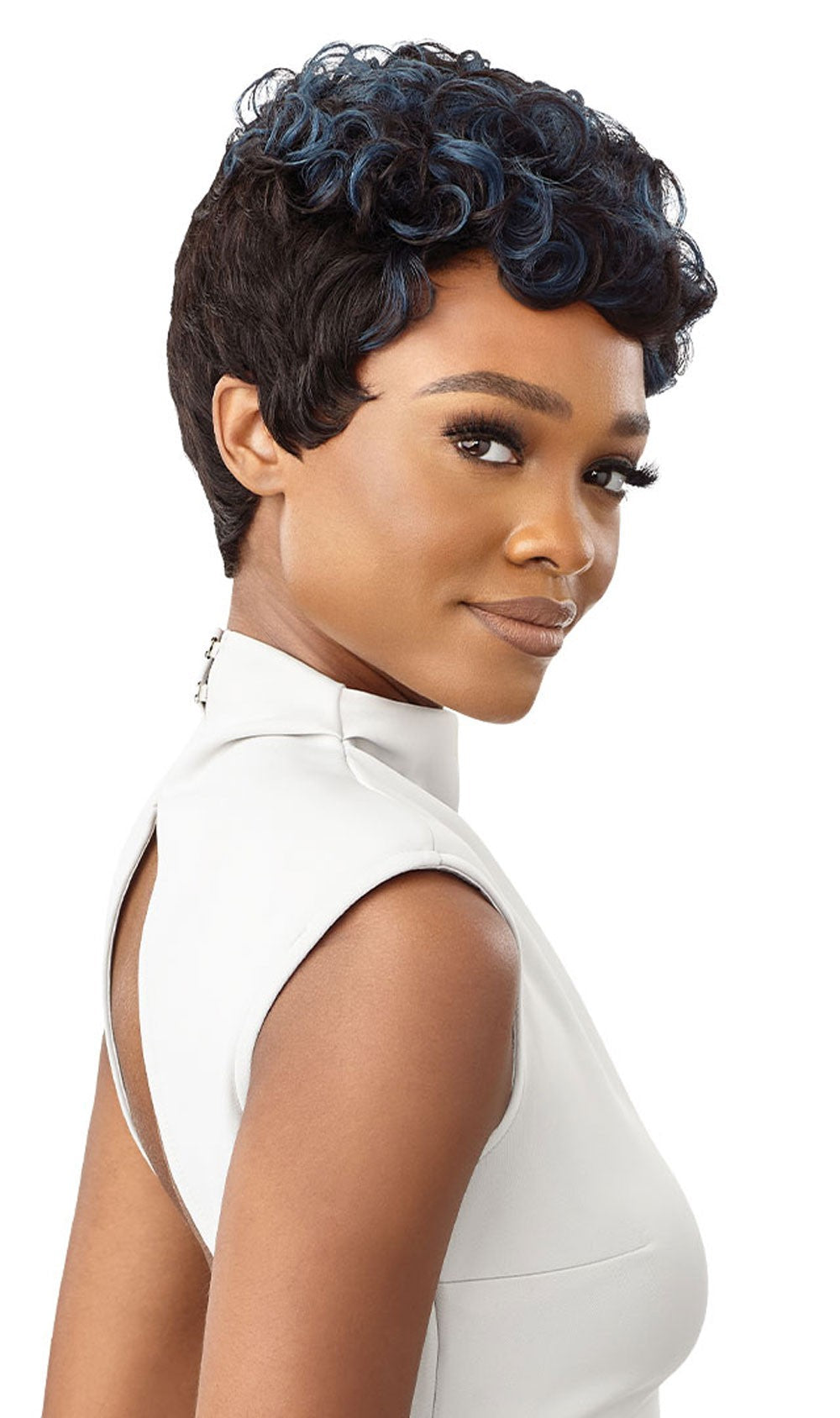 Outre Premium Duby 100% Human Hair Clipper Cut Wig Raven - Elevate Styles