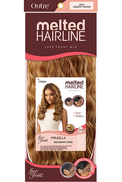 Outre Synthetic Melted Hairline Lace Front Wig Mikaella - Elevate Styles
