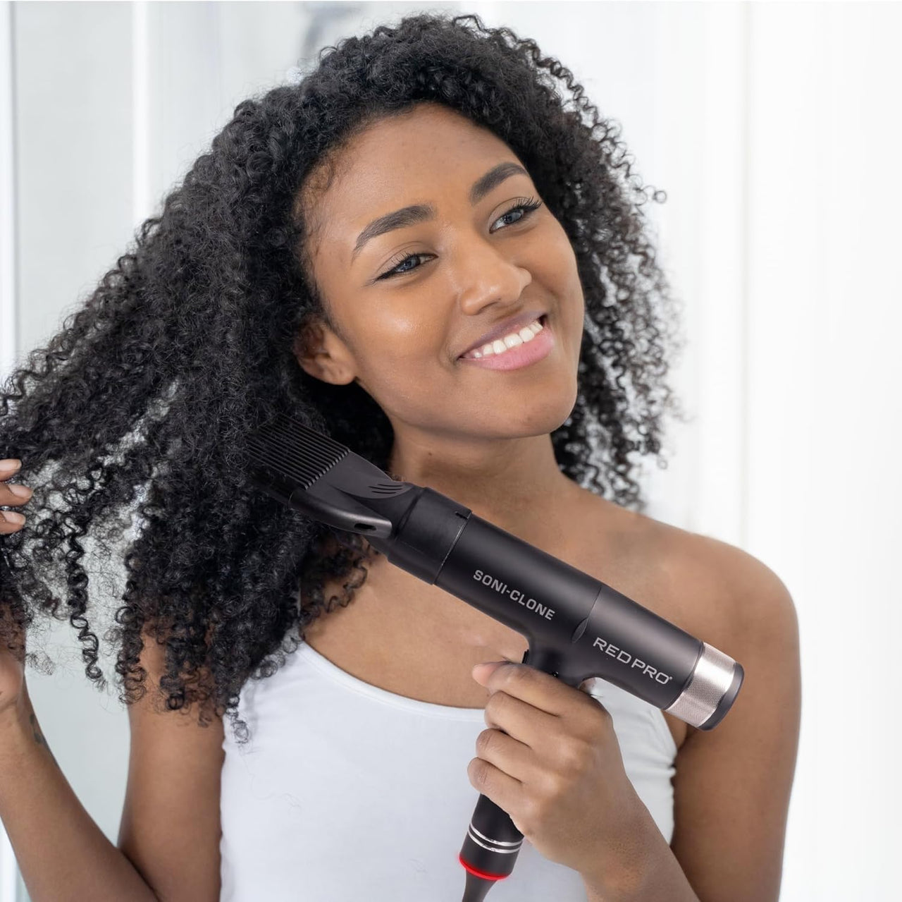 Red Pro Soni-Clone Professional High-Speed Hair Dryer #HD09 - Elevate Styles