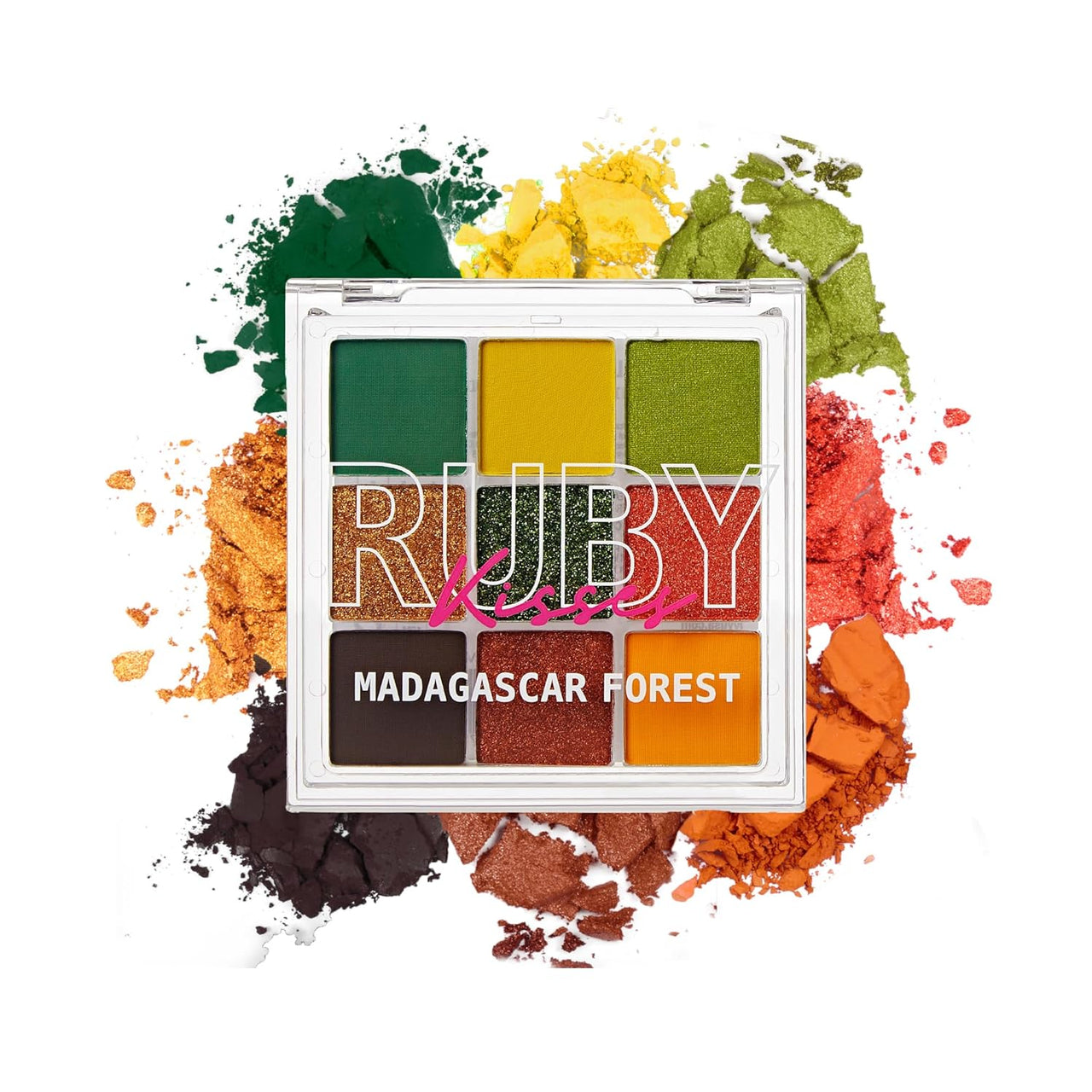Ruby Kisses Madagascar Forest Eyeshadow Palette 9 Color - Elevate Styles