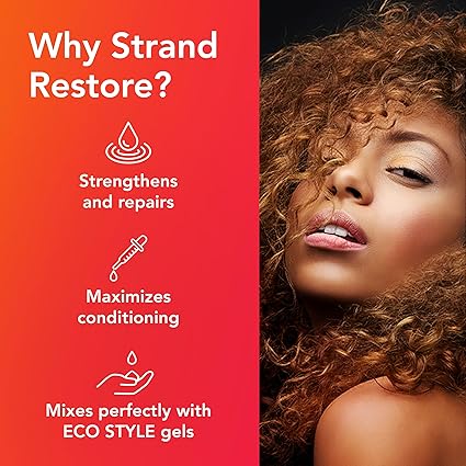 Eco Style Gel Boosters Strand Restore Mix In Oil Serum 4 fl. oz. - Elevate Styles