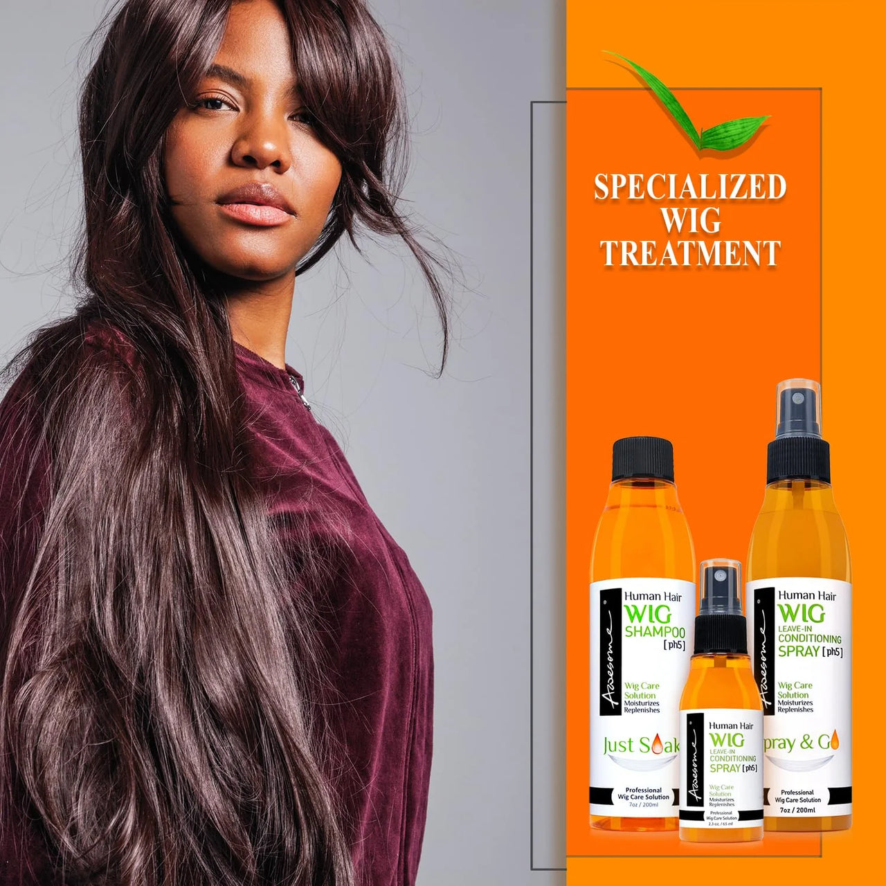 Awesome 100% Human Hair Leave In Conditioning Spray ph5 - Elevate Styles