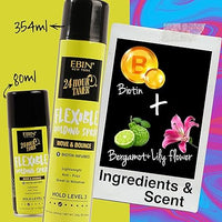 Thumbnail for EBIN New York 24 Hour Tamer Flexible Holding Spray Hold Level 3 11.2 fl. oz. - Elevate Styles
