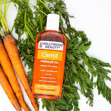 Hollywood Beauty Carrot Premium Oil 8 oz - Elevate Styles
