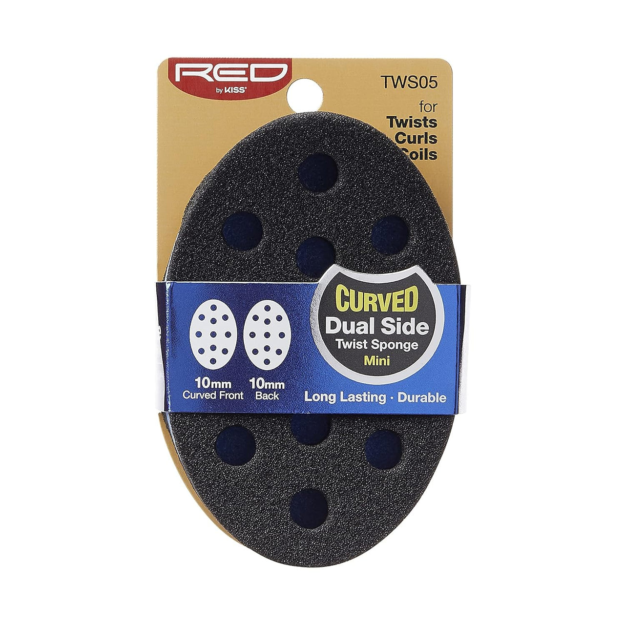 Red by Kiss Curved Dual Side Twist Sponge Mini TWS05