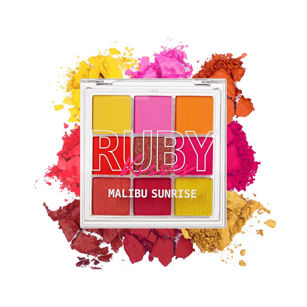 Ruby Kisses Malibu Sunrise Eyeshadow Palette 9 Color - Elevate Styles