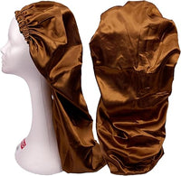 Thumbnail for RED by Kiss Adjustable Ultra Silky Satin Bonnet Braid Brown (HQ223)