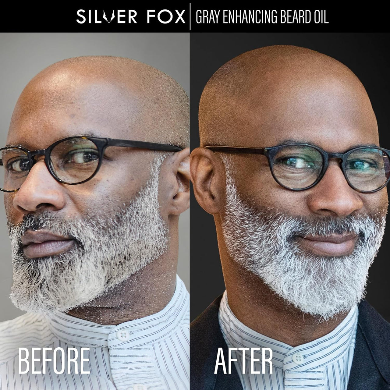 Silver Fox Gray Enhancing Beard Oil (50 mL / 1.7 oz)