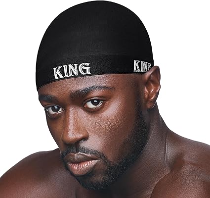 RED by KISS Fashion Wave Cap – Regular 5.5" King Black (HDS07)