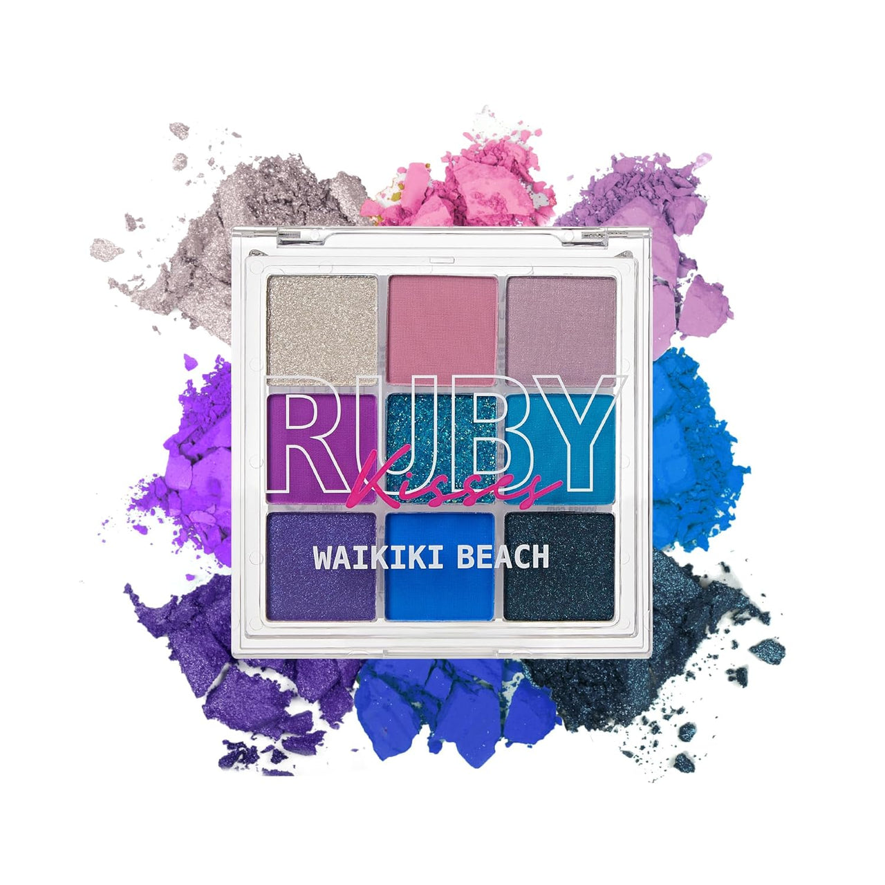 Ruby Kisses Waikiki Beach Eyeshadow Palette 9 Color - Elevate Styles