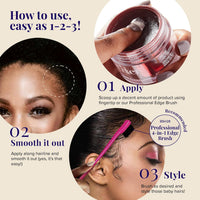 Thumbnail for RED by Kiss Edge Fixer 24 Hour Max Hold Red Apple 30 mL (1.01 US fl. oz.)