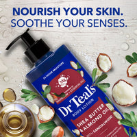 Thumbnail for Dr Teal's Body Lotion – Shea Butter & Almond Oil with Sandalwood (532 mL / 18 FL OZ)