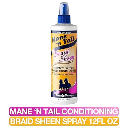Mane 'n Tail Braid Sheen Spray Ultimate Control 12 fl. oz. - Elevate Styles