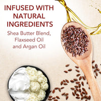 Thumbnail for Creme of Nature Butter Blend & Flaxseed Double Duty Detangle & Slip Rinse-Out & Leave-In Conditioner 12 Fl. Oz.