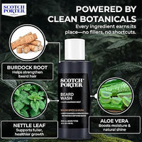 Thumbnail for Scotch Porter Beard Wash 4oz - Elevate Styles