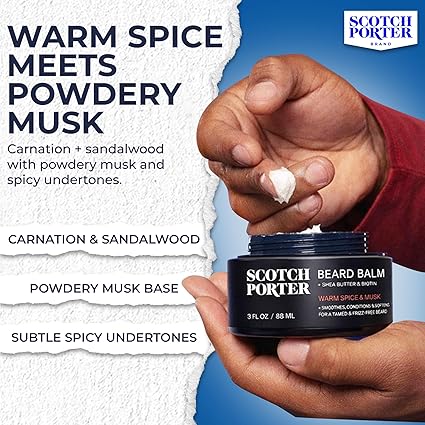 Scotch Porter Beard Balm 3oz - Elevate Styles
