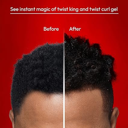 Red by Kiss Styler Fixer Twist Curl Gel (Soft Hold) 6oz - Elevate Styles