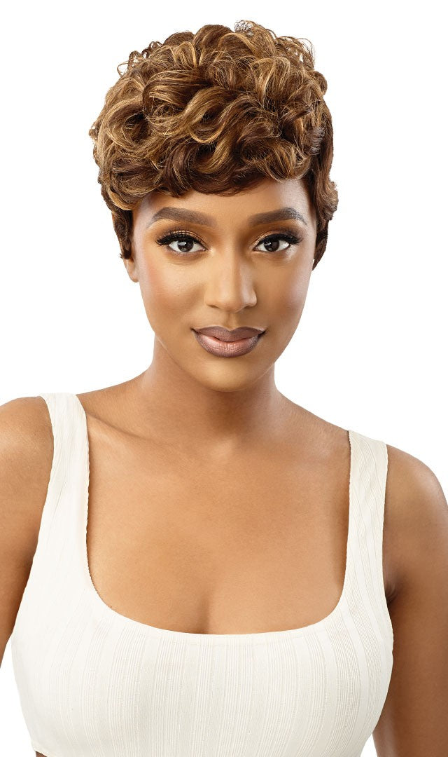 Outre Premium Clipper Cut Duby 100% Human Hair Pixie Short Wig HH - Sayra - Elevate Styles