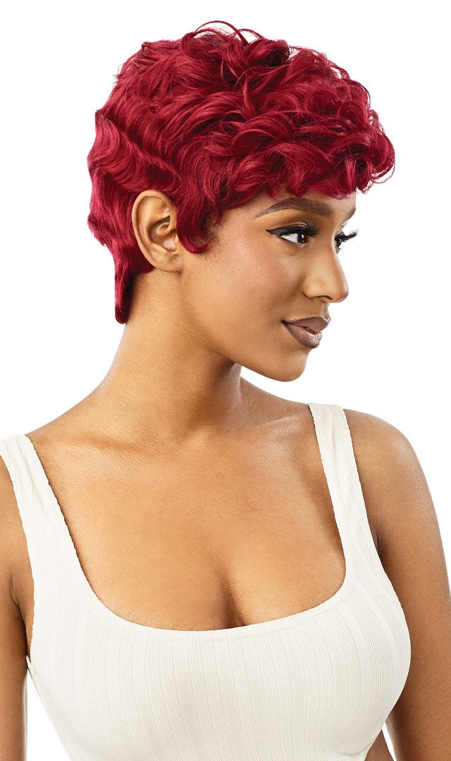 Outre Premium Clipper Cut Duby 100% Human Hair Pixie Short Wig HH - Sayra - Elevate Styles