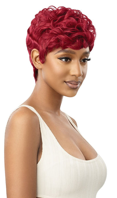 Outre Premium Clipper Cut Duby 100% Human Hair Pixie Short Wig HH - Sayra - Elevate Styles
