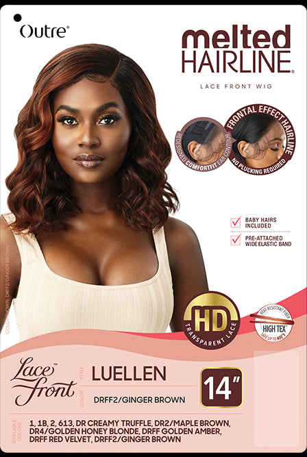Outre Synthetic Melted Hairline HD Lace Front Wig Luellen - Elevate Styles