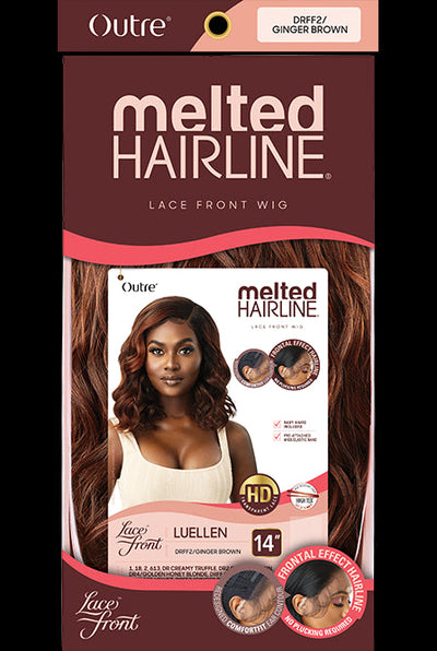 Outre Synthetic Melted Hairline HD Lace Front Wig Luellen - Elevate Styles
