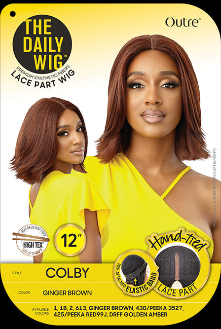 Outre The Daily Wig Premium Synthetic Hand-Tied Lace Part Wig Colby - Elevate Styles