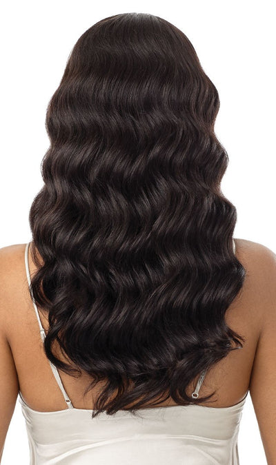 MyTresses Black 100% Unprocessed 13x4 HD Lace Front HH Virgin Body 22" - Elevate Styles

