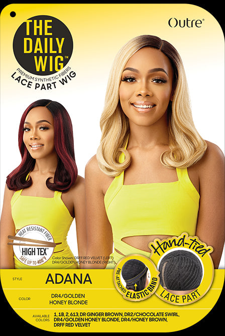 Outre The Daily Wig Premium Synthetic Hand-Tied Lace Part Wig Adana - Elevate Styles