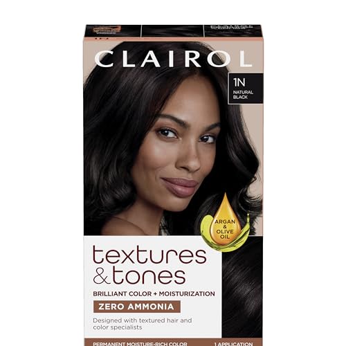 Clairol Textures & Tones 1N Natural Black - Elevate Styles