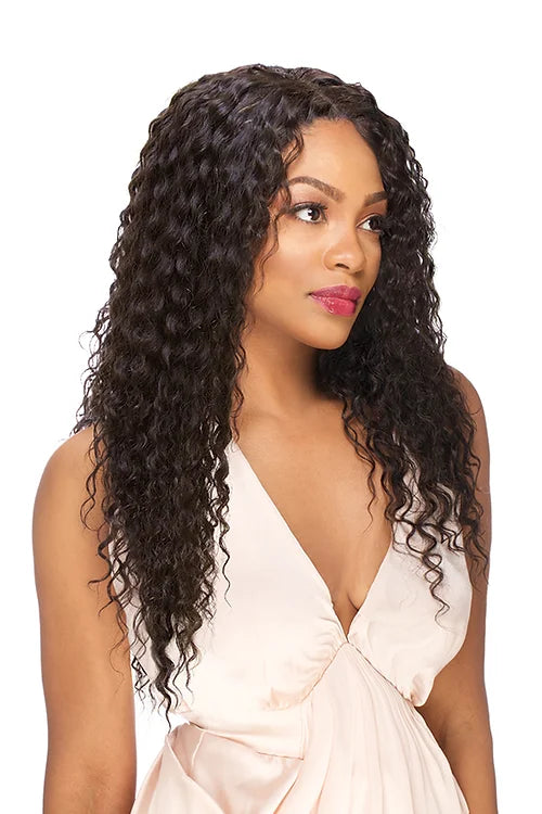 Sensual Vella Vella 100% Human Hair Frontal Lace Wig - Water Deep 24" - Elevate Styles